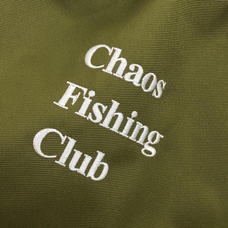 カオス フィッシング クラブ Chaos Fishing Club リュックサック、デイパック リュックサック、デイバッグ ロゴ、文字 カーキ / カーキ / khaki メンズ USED 古着 中古 10158871