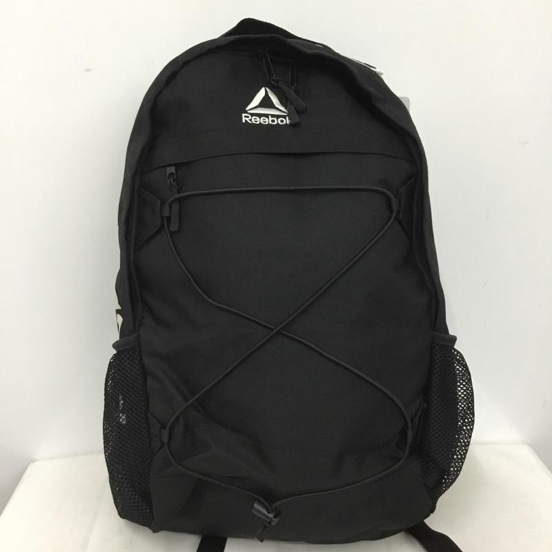 リーボック Reebok リュックサック、デイパック リュックサック、デイバッグ ARB1003 タグ付き バックパック ロゴ、文字 黒 / ブラック / black メンズ USED 古着 中古 10158872