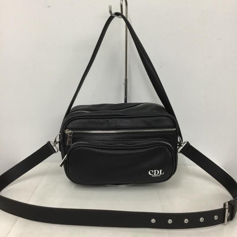 古着 USED ショルダーバッグ ショルダーバッグ CDL TOKYO ロゴ、文字 黒 / ブラック / black メンズ USED 古着 中古 10158873
