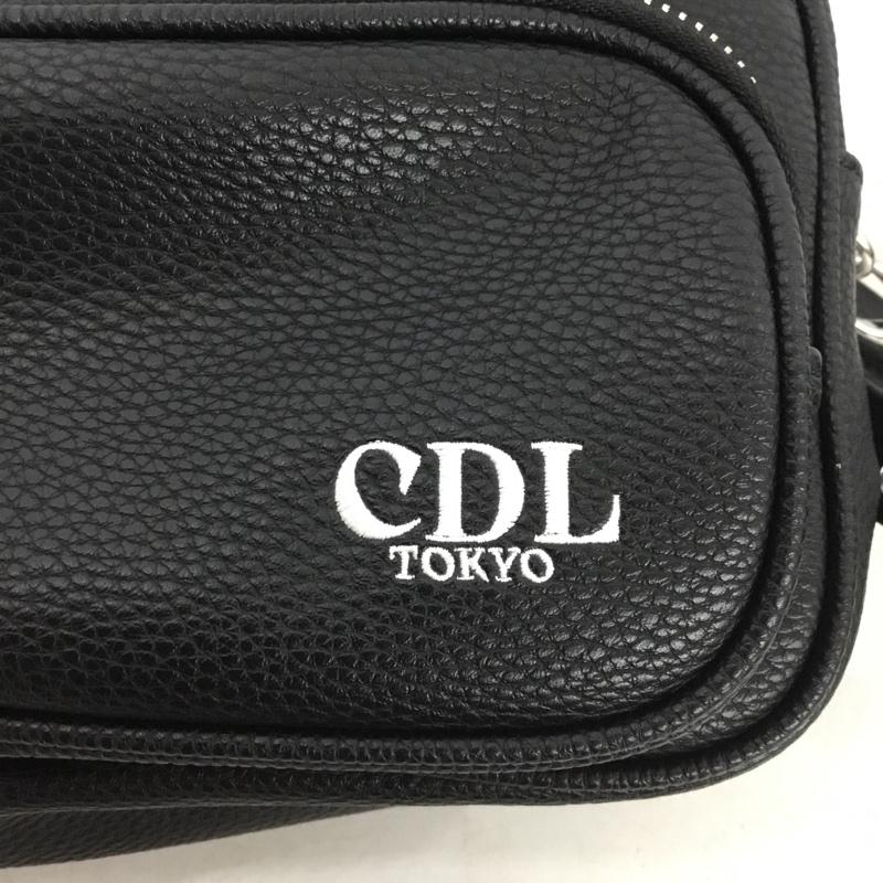 古着 USED ショルダーバッグ ショルダーバッグ CDL TOKYO ロゴ、文字 黒 / ブラック / black メンズ USED 古着 中古 10158873
