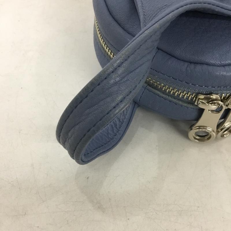 アエナ HMAEN ハンドバッグ ハンドバッグ 無地 水色 / ライトブルー / メンズ USED 古着 中古 10158874