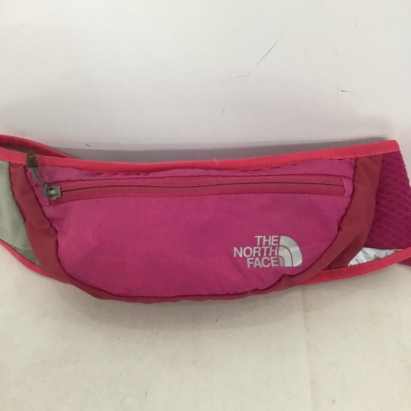 ザノースフェイス THE NORTH FACE ウエストバッグ ウエストバッグ NM61560 Road Runner 1 ランニングバッグ ロゴ、文字 桃 / ピンク / pink レディース USED 古着 中古 10158876