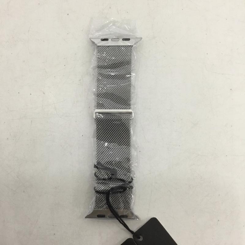 ポリス POLICE ファッション小物 ファッション小物 OUM0000602 Apple Watch用 メッシュ交換バンド ワンポイント 銀 / シルバー / silver color メンズ USED 古着 中古 10158877