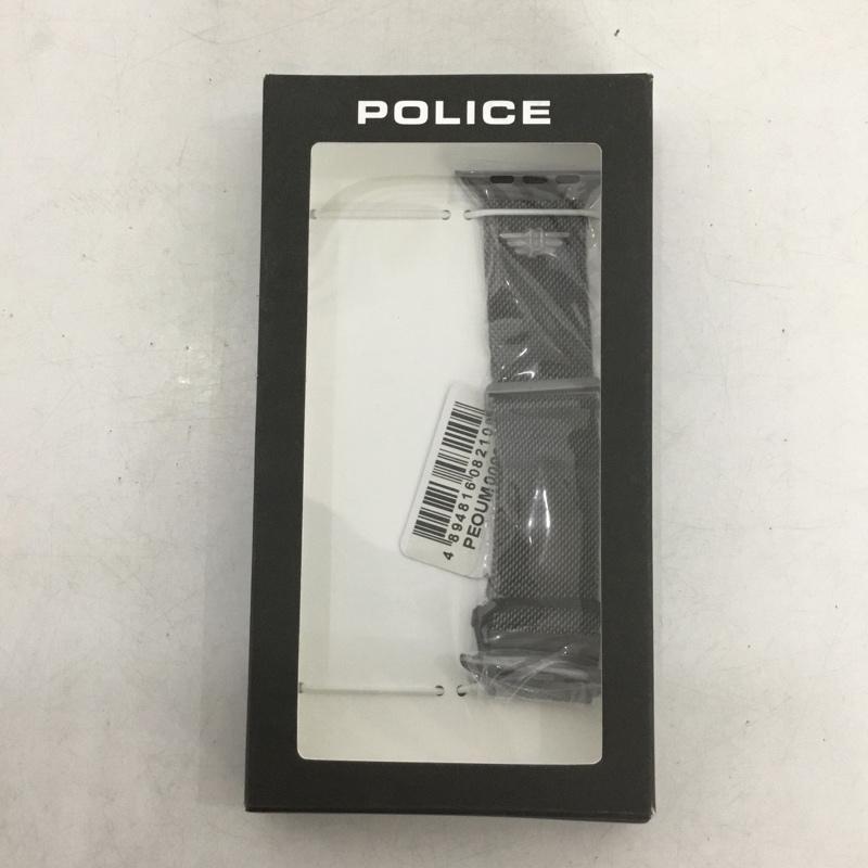ポリス POLICE ファッション小物 ファッション小物 OUM0000604 Apple Watch用交換バンド ワンポイント 黒 / ブラック / black メンズ USED 古着 中古 10158878