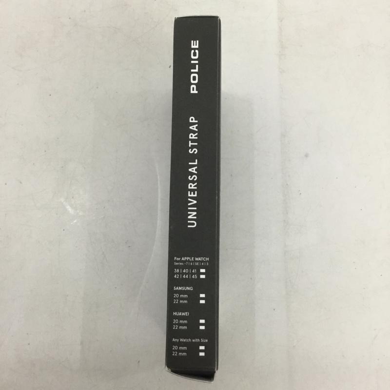 ポリス POLICE ファッション小物 ファッション小物 OUM0000604 Apple Watch用交換バンド ワンポイント 黒 / ブラック / black メンズ USED 古着 中古 10158878