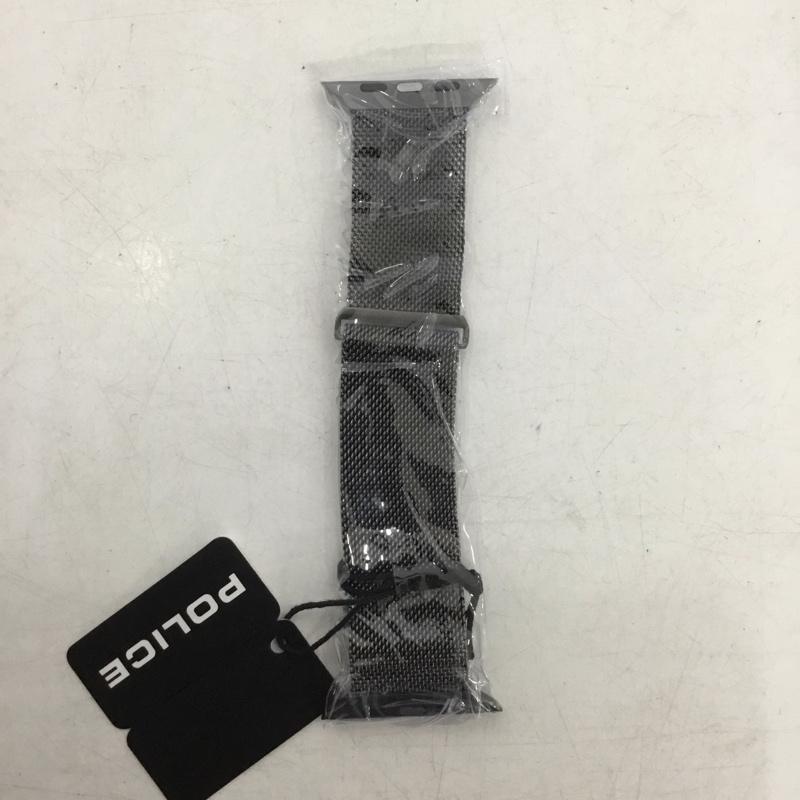 ポリス POLICE ファッション小物 ファッション小物 OUM0000604 Apple Watch用交換バンド ワンポイント 黒 / ブラック / black メンズ USED 古着 中古 10158878