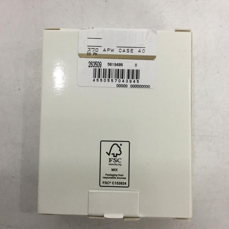 スワロフスキー SWAROVSKI ファッション小物 ファッション小物 5619486 Apple Watchケース 40mm 箱有 無地 桃 / ピンク / pink レディース USED 古着 中古 10158880