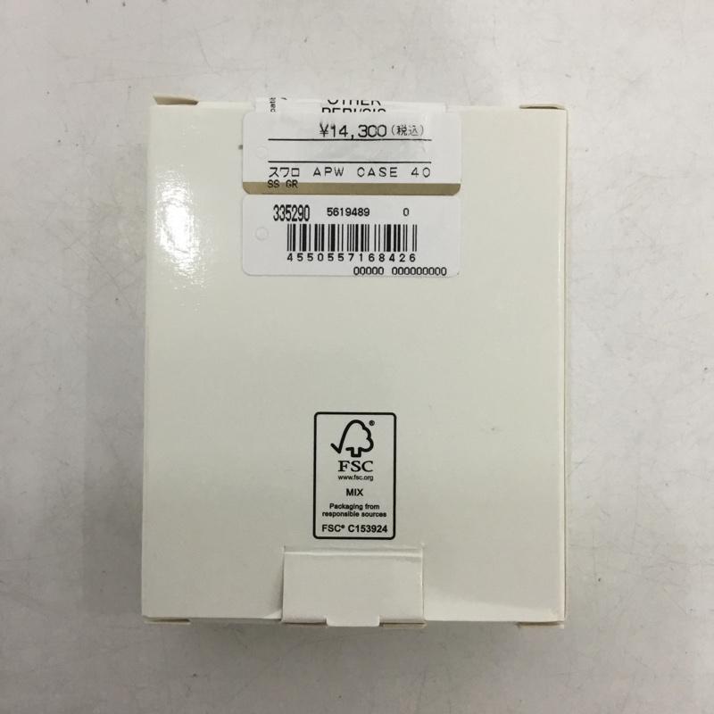 スワロフスキー SWAROVSKI ファッション小物 ファッション小物 5619489 Apple Watchケース 箱有 無地 緑 / グリーン / green レディース USED 古着 中古 10158881