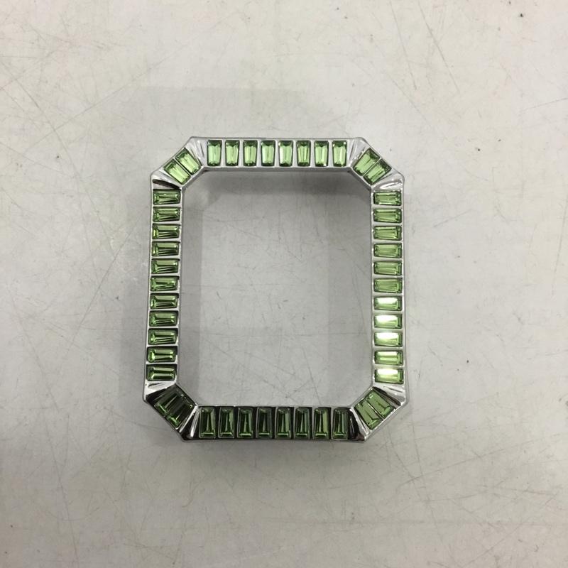 スワロフスキー SWAROVSKI ファッション小物 ファッション小物 5619489 Apple Watchケース 箱有 無地 緑 / グリーン / green レディース USED 古着 中古 10158881