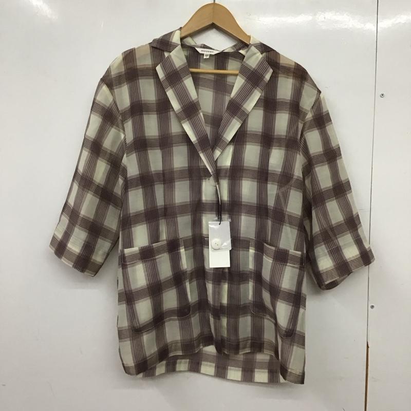 マウジー MOUSSY ジャケット、上着 ジャケット、ブレザー SHEER LIGHT ジャケット 010ESW30-1740 タグ付 FREE チェック マルチカラー / マルチカラー / multicolor レディース USED 古着 中古 10158884