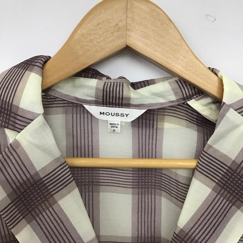 マウジー MOUSSY ジャケット、上着 ジャケット、ブレザー SHEER LIGHT ジャケット 010ESW30-1740 タグ付 FREE チェック マルチカラー / マルチカラー / multicolor レディース USED 古着 中古 10158884