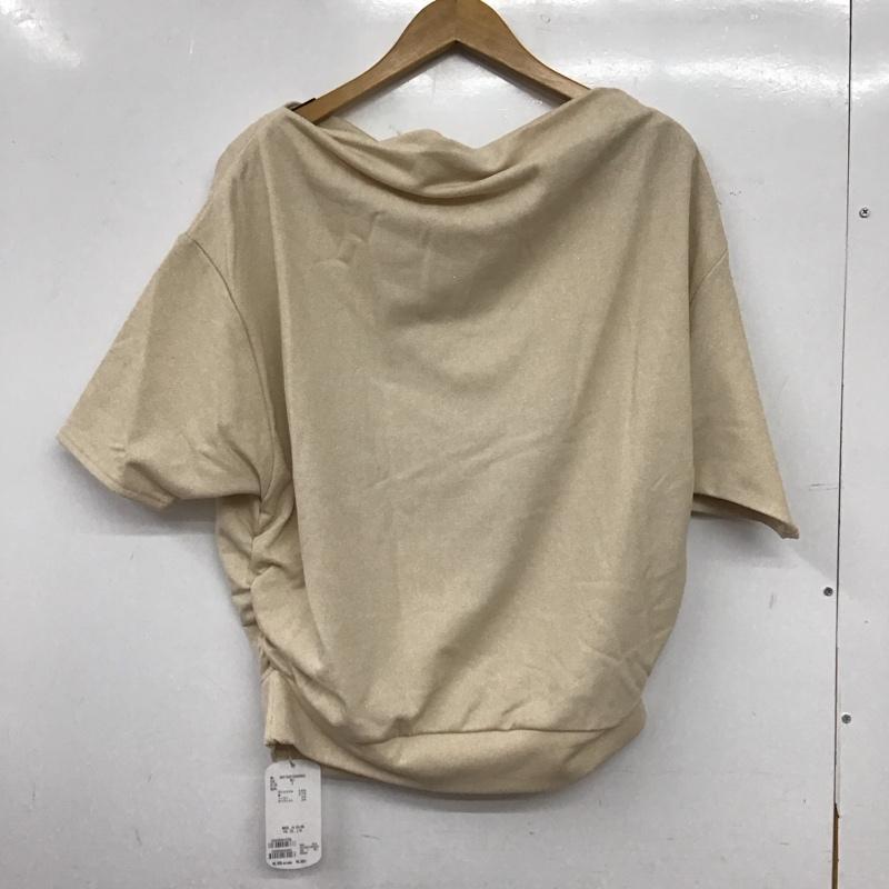 チコ CHICO カットソー 半袖 FREE 無地 ベージュ / ベージュ / beige レディース USED 古着 中古 10158885