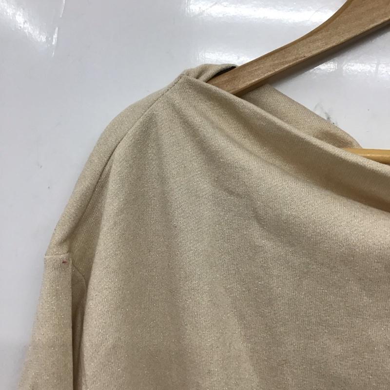 チコ CHICO カットソー 半袖 FREE 無地 ベージュ / ベージュ / beige レディース USED 古着 中古 10158885