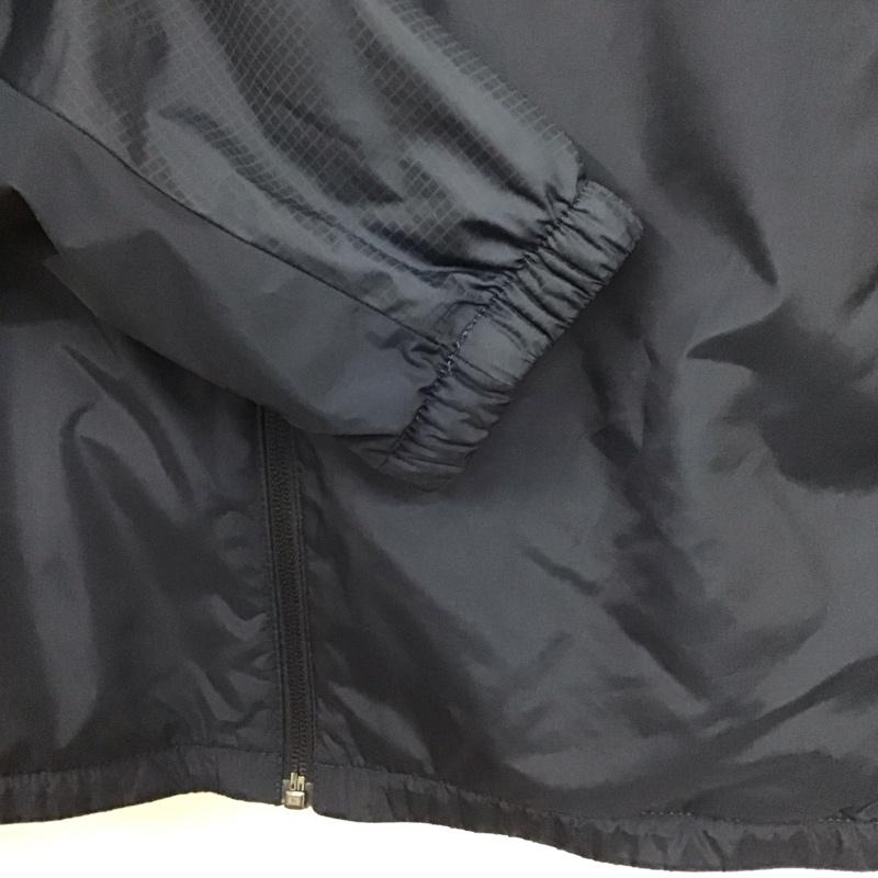 デサント DESCENTE ジャケット、上着 ジャンパー、ブルゾン ジップアップジャケット ナイロンジャケット アウター L ロゴ、文字 紺 / ネイビー / navy メンズ USED 古着 中古 10158886