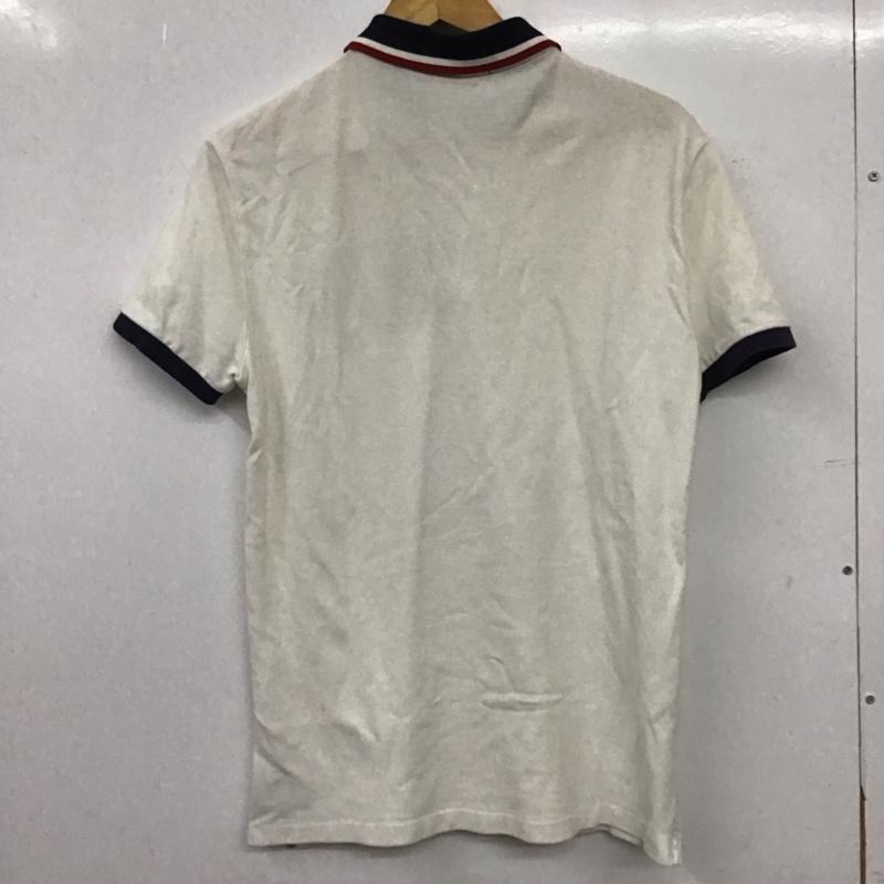 ポロラルフローレン POLO RALPH LAUREN ポロシャツ 半袖 S ロゴ、文字 白 / ホワイト / white メンズ USED 古着 中古 10158893