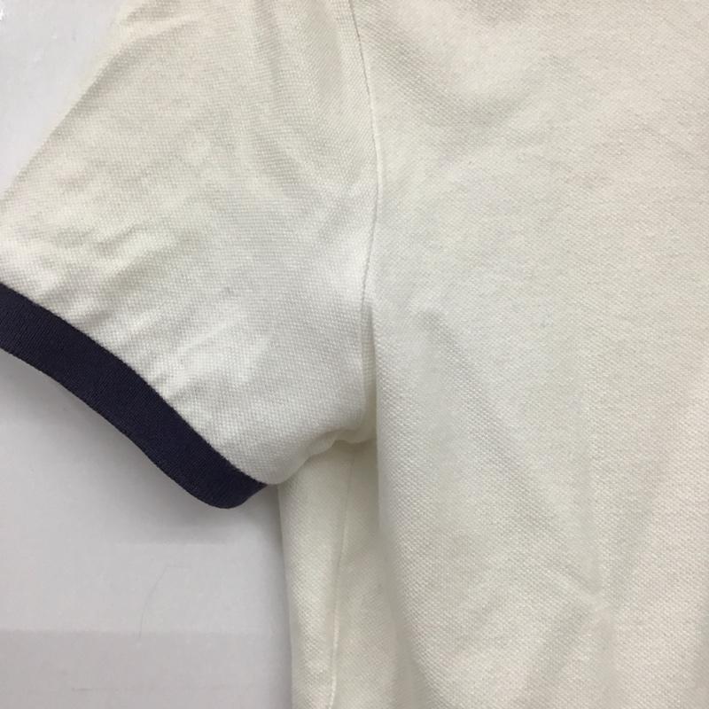 ポロラルフローレン POLO RALPH LAUREN ポロシャツ 半袖 S ロゴ、文字 白 / ホワイト / white メンズ USED 古着 中古 10158893
