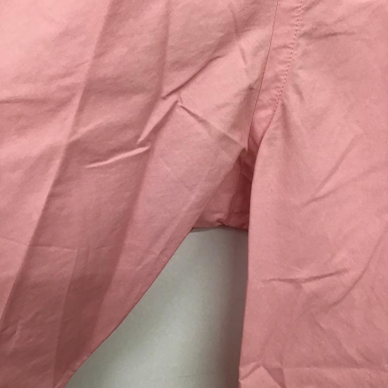 プラダ PRADA シャツ、ブラウス 半袖 半袖シャツ 無地シャツ 無地 桃 / ピンク / pink メンズ USED 古着 中古 10158895