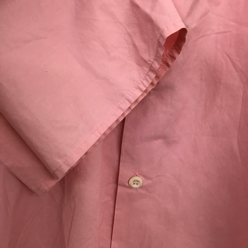 プラダ PRADA シャツ、ブラウス 半袖 半袖シャツ 無地シャツ 無地 桃 / ピンク / pink メンズ USED 古着 中古 10158895