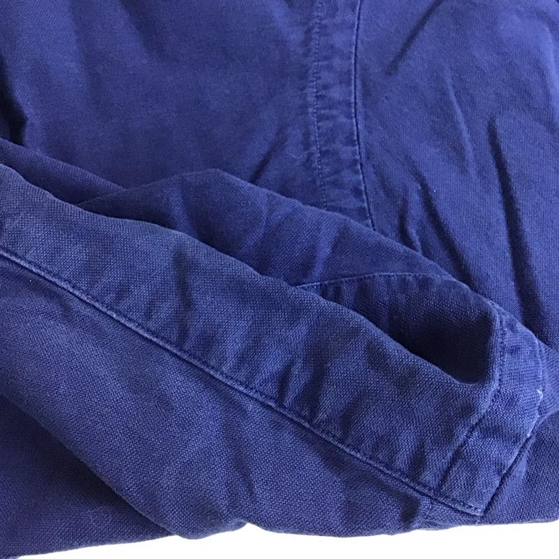 ラルフローレン RALPHLAUREN シャツ、ブラウス 半袖 半袖シャツ 無地シャツ ポケットシャツ M ロゴ、文字 紺 / ネイビー / navy メンズ USED 古着 中古 10158896