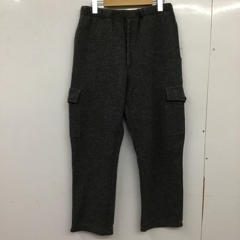 ジュリアーノフジワラ GIULIANO FIJIWARA パンツ ワークパンツ、ペインターパンツ ワイドパンツ カジュアルパンツ ワークパンツ 無地 灰 / グレー / gray メンズ USED 古着 中古 10158898