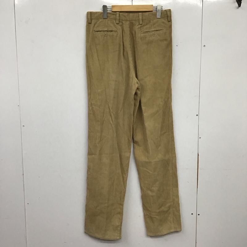 アルマーニ ARMANI パンツ ワークパンツ、ペインターパンツ コーデュロイパンツ ワイドパンツ カジュアルパンツ 48 無地 ベージュ / ベージュ / beige メンズ USED 古着 中古 10158900