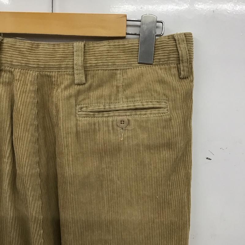 アルマーニ ARMANI パンツ ワークパンツ、ペインターパンツ コーデュロイパンツ ワイドパンツ カジュアルパンツ 48 無地 ベージュ / ベージュ / beige メンズ USED 古着 中古 10158900