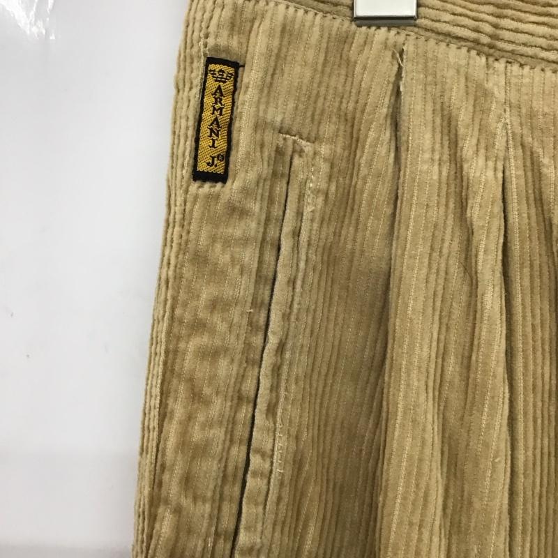 アルマーニ ARMANI パンツ ワークパンツ、ペインターパンツ コーデュロイパンツ ワイドパンツ カジュアルパンツ 48 無地 ベージュ / ベージュ / beige メンズ USED 古着 中古 10158900