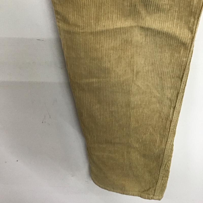 アルマーニ ARMANI パンツ ワークパンツ、ペインターパンツ コーデュロイパンツ ワイドパンツ カジュアルパンツ 48 無地 ベージュ / ベージュ / beige メンズ USED 古着 中古 10158900