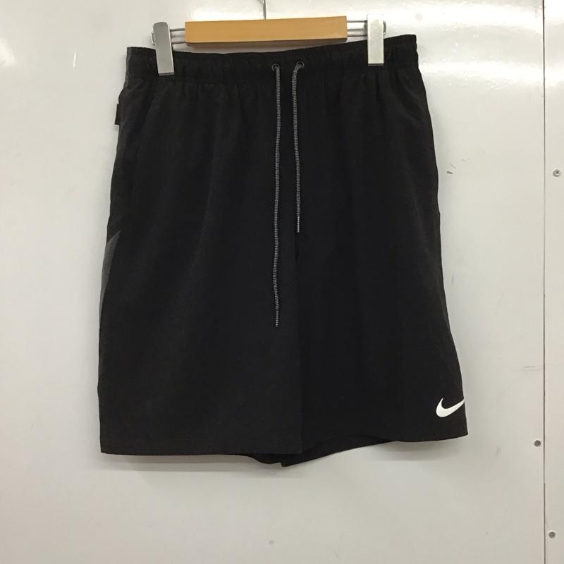 ナイキ NIKE パンツ ショートパンツ ショートパンツ ハーフパンツ カジュアルパンツ M ロゴ、文字 ダークグレー / ダークグレー / メンズ USED 古着 中古 10158903