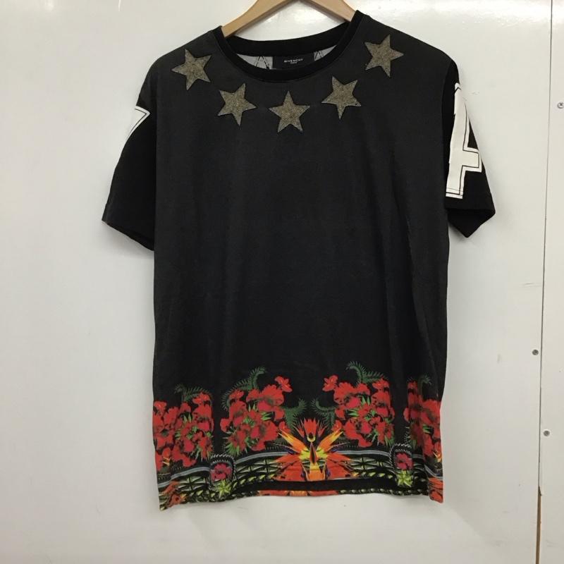 ジバンシィ GIVENCHY Tシャツ 半袖 半袖カットソー プリントTシャツ クルーネックカットソー M プリント ダークグレー / ダークグレー / メンズ USED 古着 中古 10158908