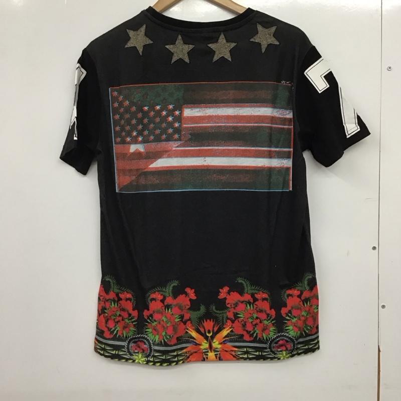 ジバンシィ GIVENCHY Tシャツ 半袖 半袖カットソー プリントTシャツ クルーネックカットソー M プリント ダークグレー / ダークグレー / メンズ USED 古着 中古 10158908