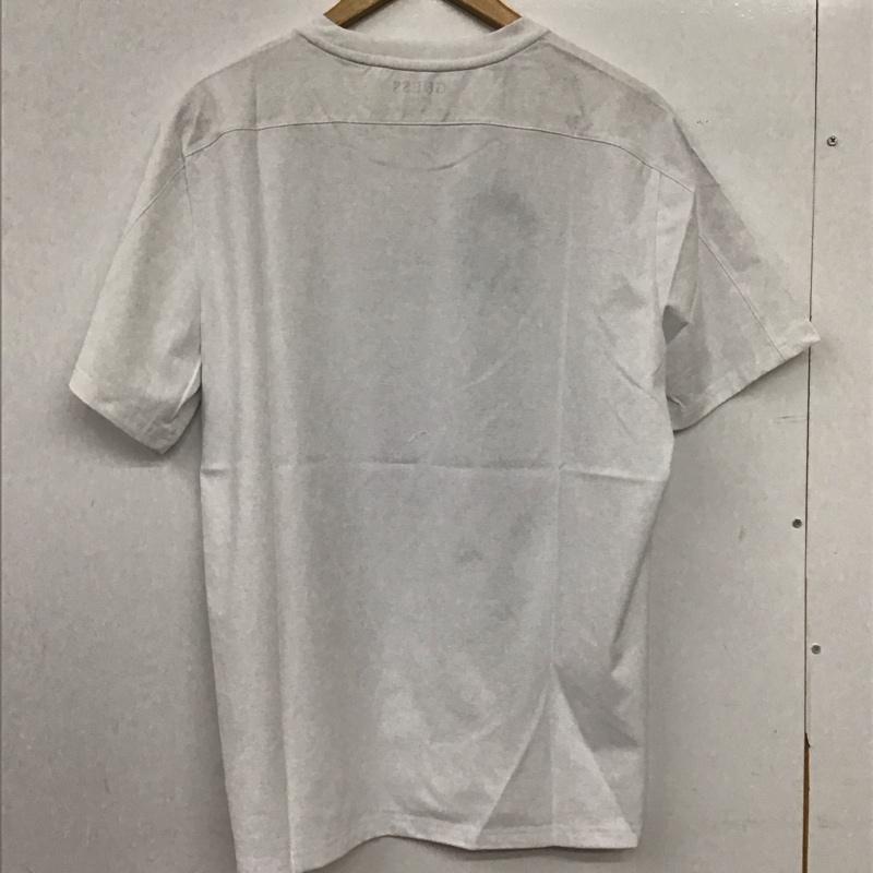 ゲス Guess Tシャツ 半袖 半袖カットソー プリントTシャツ クルーネックカットソー XL ロゴ、文字 白 / ホワイト / white メンズ USED 古着 中古 10158911