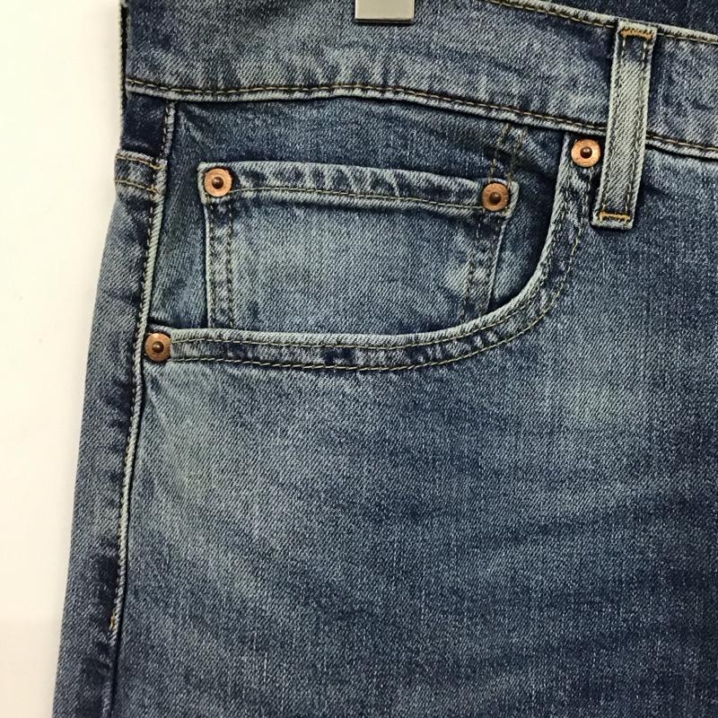 リーバイストラウスアンドコー Levi Strauss & co. パンツ デニム、ジーンズ デニムパンツ スリムパンツ カジュアルパンツ ストレッチパンツ 34インチ 無地 インディゴ / インディゴ / Indigo メンズ USED 古着 中古 10158916