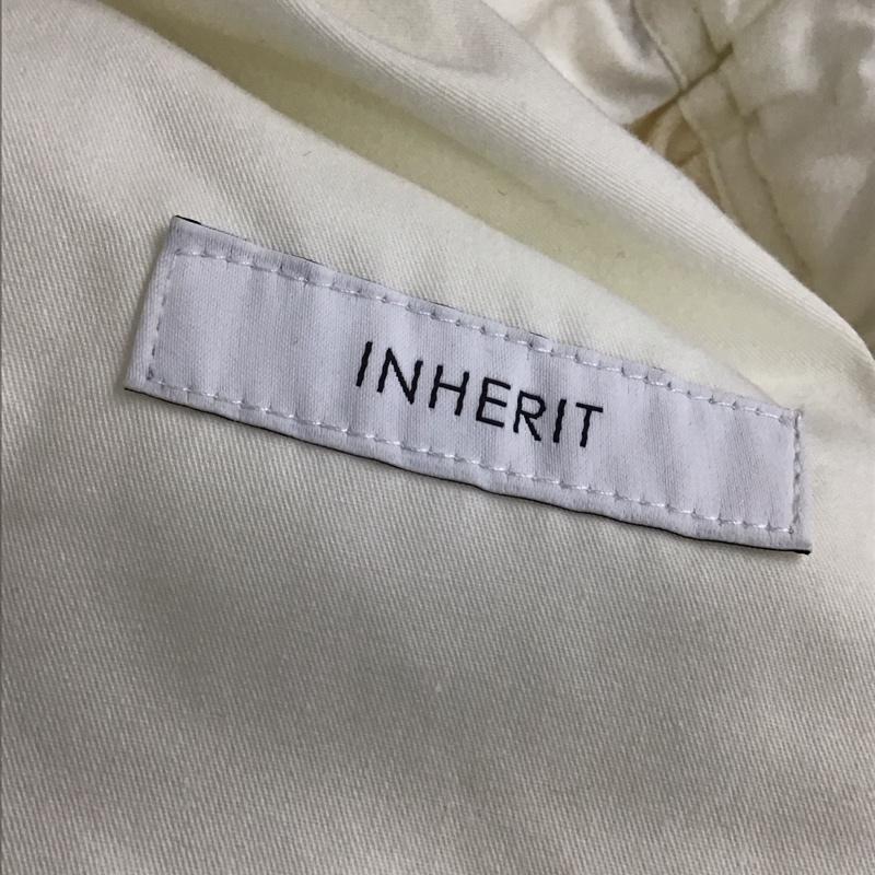 インヘリット INHERIT パンツ ワークパンツ、ペインターパンツ ワークパンツ ワイドパンツ カジュアルパンツ FREE 無地 アイボリー / アイボリー / メンズ USED 古着 中古 10158917