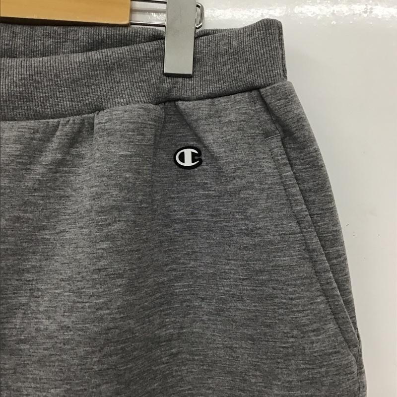 チャンピオン Champion パンツ ワークパンツ、ペインターパンツ c3-cs210 ワイドパンツ スウェットパンツ カジュアルパンツ XL ロゴ、文字 灰 / グレー / gray メンズ USED 古着 中古 10158918