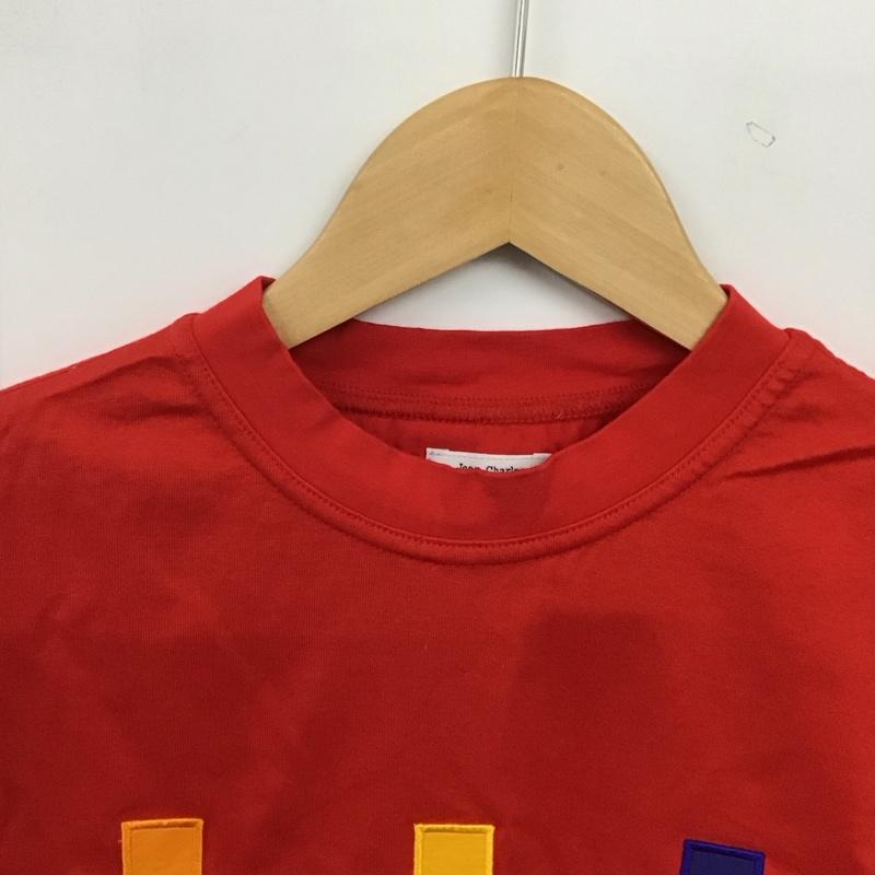 カステルバジャック スポーツ CASTELBAJAC SPORT Tシャツ 半袖 半袖カットソー プリントTシャツ クルーネックカットソー 1 ロゴ、文字 赤 / レッド / red メンズ USED 古着 中古 10158921