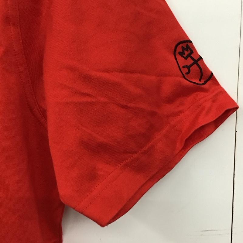 カステルバジャック スポーツ CASTELBAJAC SPORT Tシャツ 半袖 半袖カットソー プリントTシャツ クルーネックカットソー 1 ロゴ、文字 赤 / レッド / red メンズ USED 古着 中古 10158921