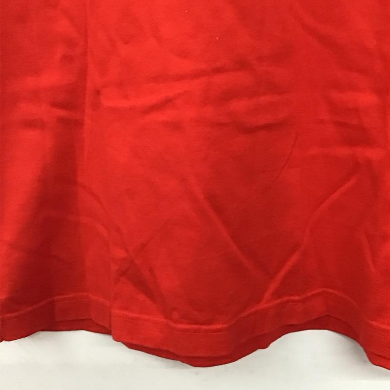カステルバジャック スポーツ CASTELBAJAC SPORT Tシャツ 半袖 半袖カットソー プリントTシャツ クルーネックカットソー 1 ロゴ、文字 赤 / レッド / red メンズ USED 古着 中古 10158921