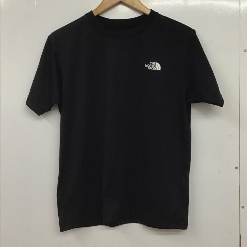ザノースフェイス THE NORTH FACE Tシャツ 半袖 nt32158 半袖カットソー プリントTシャツ S ロゴ、文字 黒 / ブラック / black メンズ USED 古着 中古 10158922
