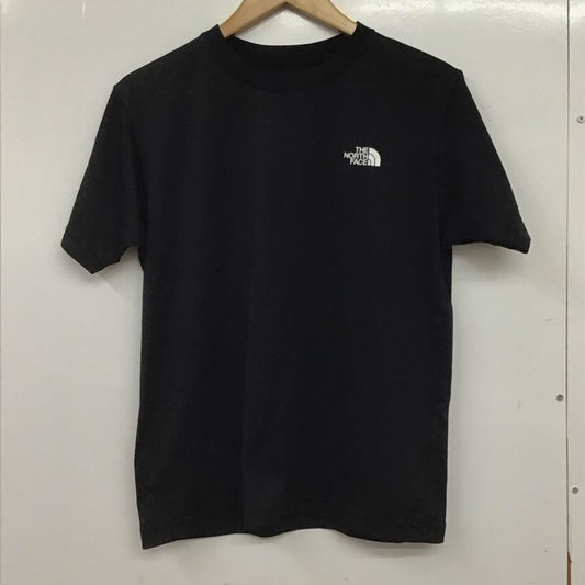 ザノースフェイス THE NORTH FACE Tシャツ 半袖 nt32158 半袖カットソー プリントTシャツ S ロゴ、文字 黒 / ブラック / black メンズ USED 古着 中古 10158922