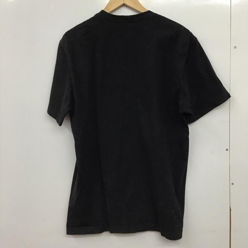 カーハート Carhartt Tシャツ 半袖 半袖カットソー プリントTシャツ クルーネックカットソー S ロゴ、文字 ダークグレー / ダークグレー / メンズ USED 古着 中古 10158923