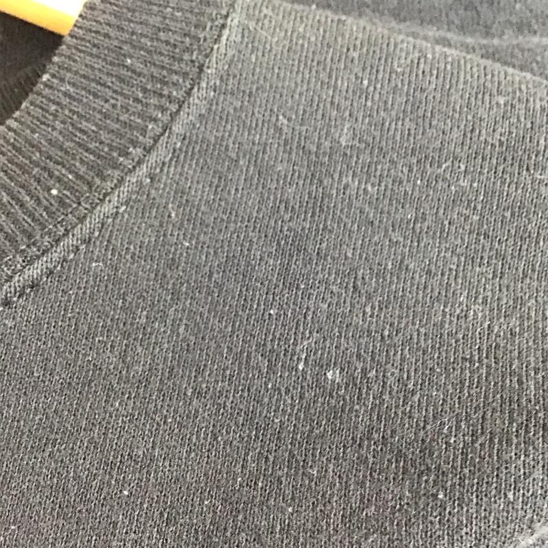 古着 USED トレーナー 長袖 長袖トレーナー スウェット クルーネック プルオーバー XL プリント 黒 / ブラック / black メンズ USED 古着 中古 10158925