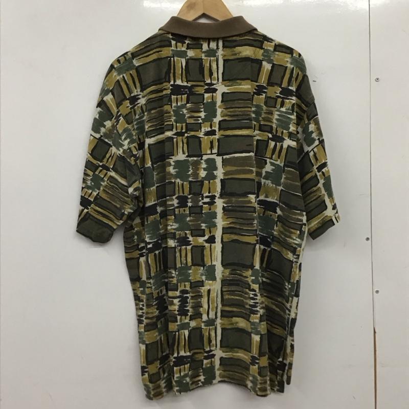 古着 USED ポロシャツ 半袖 半袖ポロシャツ カラーシャツ 半袖カットソー L プリント マルチカラー / マルチカラー / multicolor メンズ USED 古着 中古 10158927