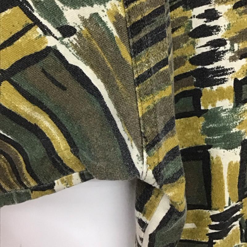 古着 USED ポロシャツ 半袖 半袖ポロシャツ カラーシャツ 半袖カットソー L プリント マルチカラー / マルチカラー / multicolor メンズ USED 古着 中古 10158927