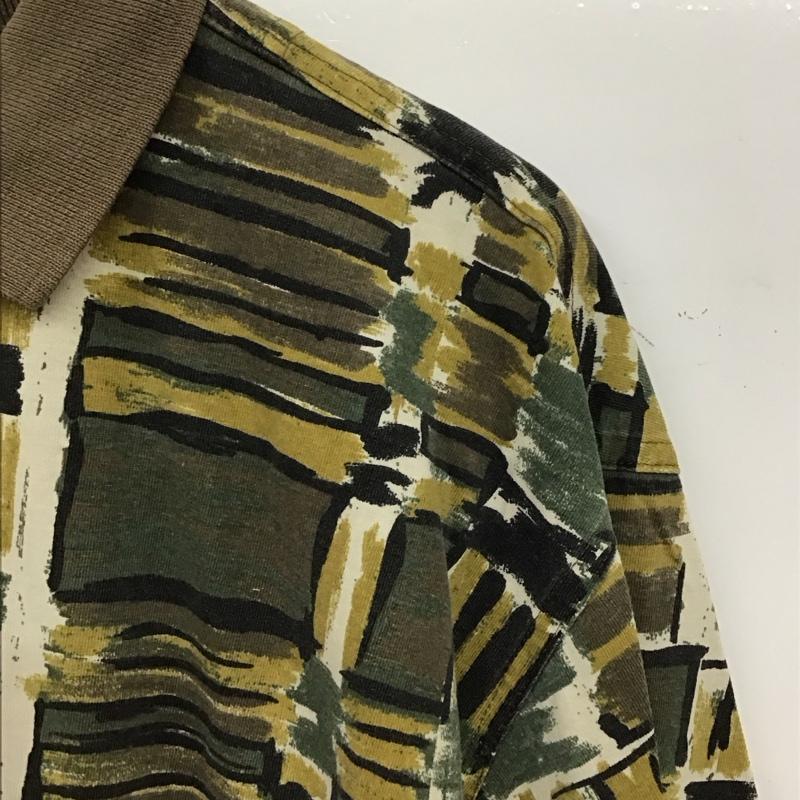 古着 USED ポロシャツ 半袖 半袖ポロシャツ カラーシャツ 半袖カットソー L プリント マルチカラー / マルチカラー / multicolor メンズ USED 古着 中古 10158927