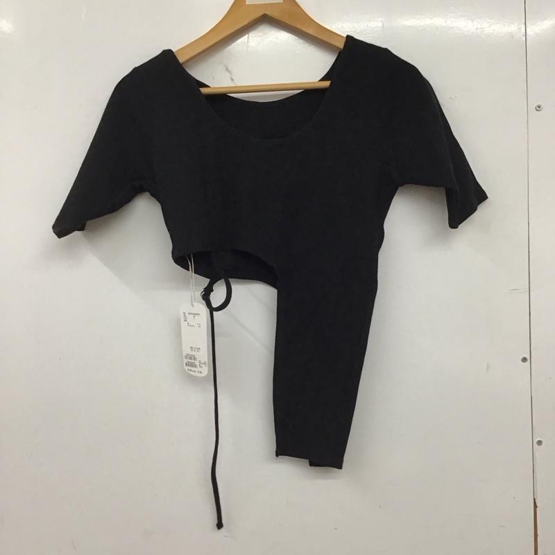 チコ CHICO カットソー 半袖 タグ付 FREE 無地 黒 / ブラック / black レディース USED 古着 中古 10158932