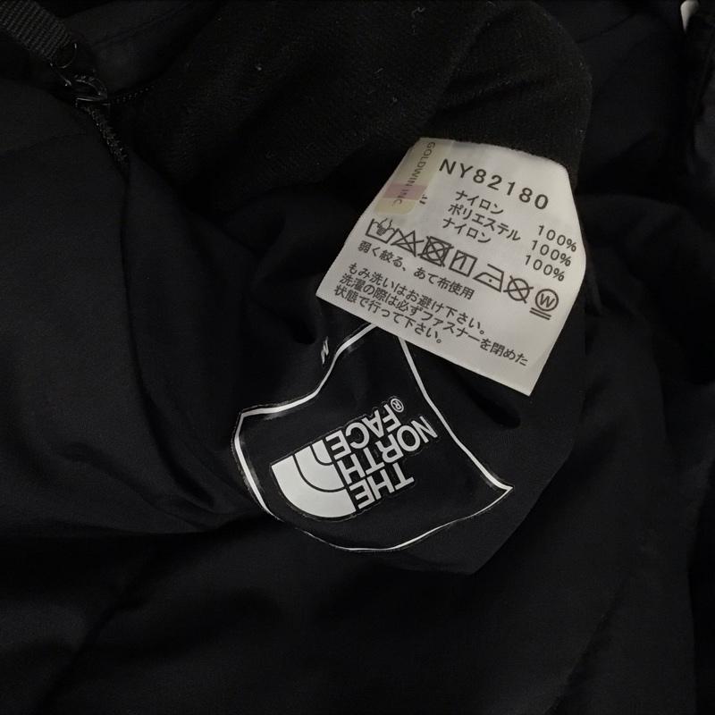ザノースフェイス THE NORTH FACE ジャケット、上着 ジャンパー、ブルゾン ny82180 中綿フードジャケット ジャケット M ロゴ、文字 黒 / ブラック / black メンズ USED 古着 中古 10158933
