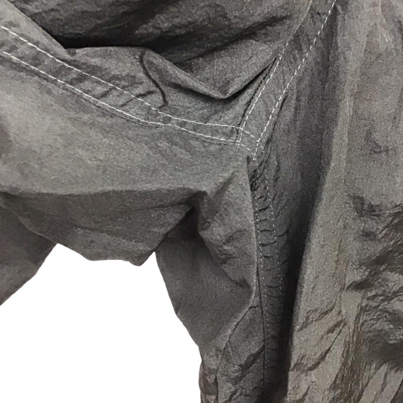 アディダス adidas パンツ ワークパンツ、ペインターパンツ ナイロンパンツ ワイドパンツ カジュアルパンツ XL ロゴ、文字 黒 / ブラック / black メンズ USED 古着 中古 10158938