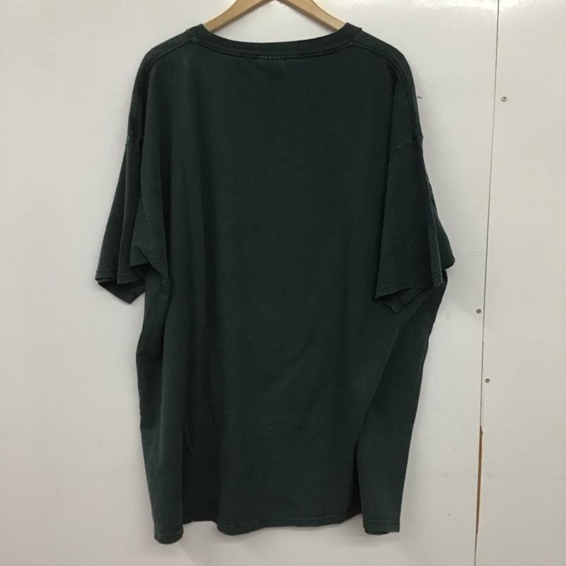 リー Lee Tシャツ 半袖 半袖カットソー プリントTシャツ クルーネックカットソー XXL プリント 緑 / グリーン / green メンズ USED 古着 中古 10158939