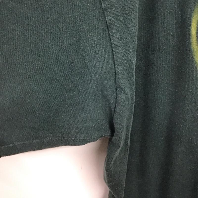 リー Lee Tシャツ 半袖 半袖カットソー プリントTシャツ クルーネックカットソー XXL プリント 緑 / グリーン / green メンズ USED 古着 中古 10158939